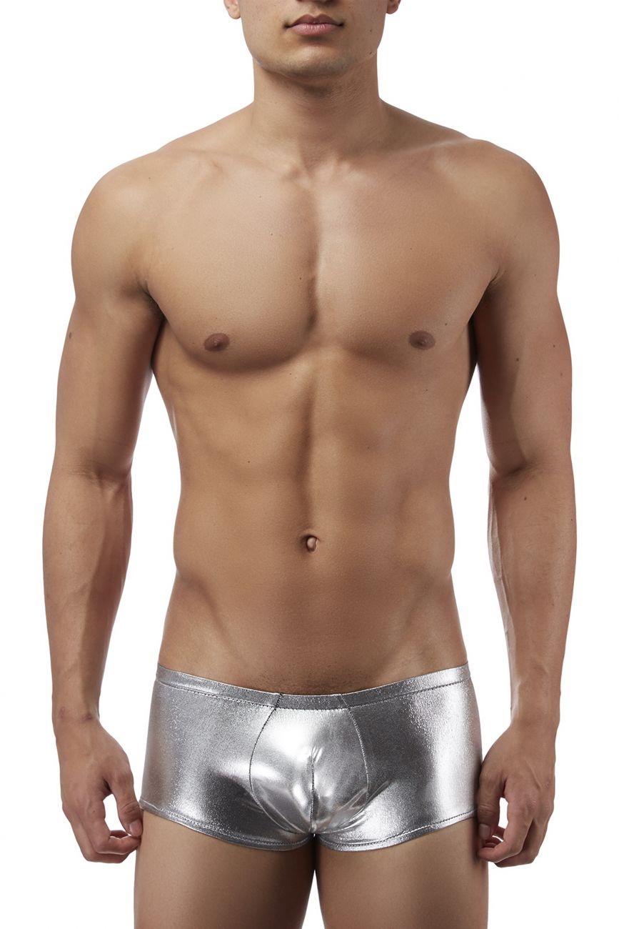 Heavy Metal Boxer Brief Silver 